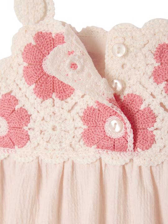 Image du produit Vertbaudet Gehäkeltes Baby Kleid (74)