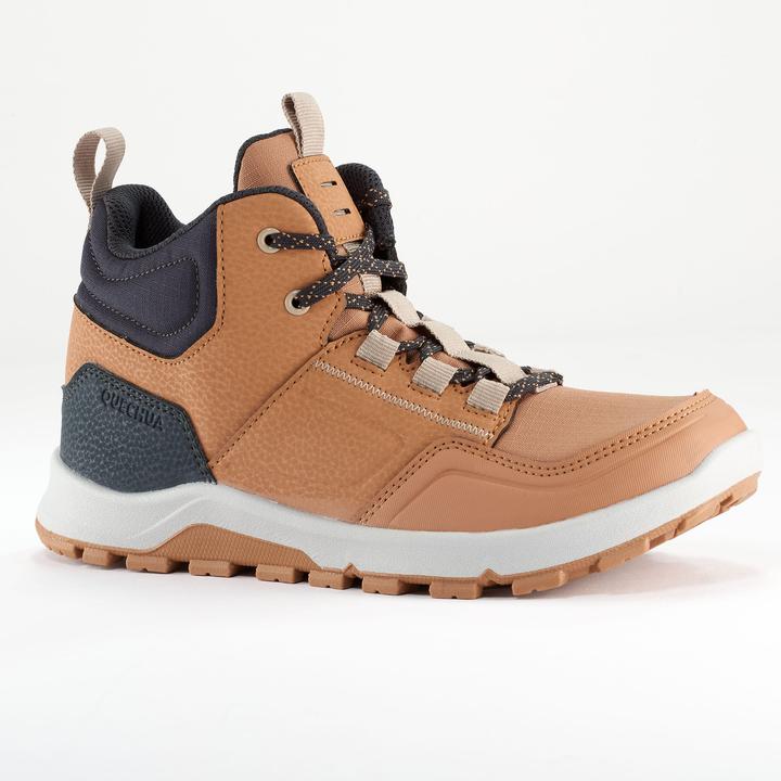 Image du produit Quechua Chaussures de randonnée enfants taille 35-38 mi-hautes - NH500 marron (36)
