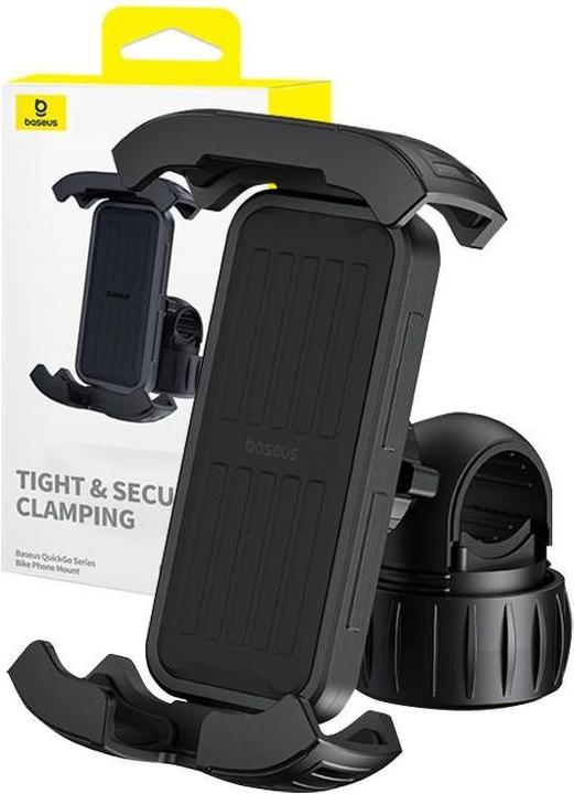 Actual product image Baseus QuickGo bike carrier for phones (black)