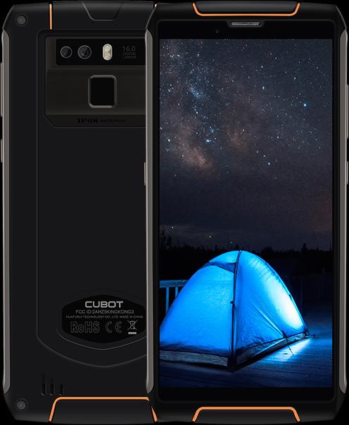 Cubot King Kong 3 (64 GB, Black, 5.50", Hybrid Dual SIM, 16 Mpx, 4G)