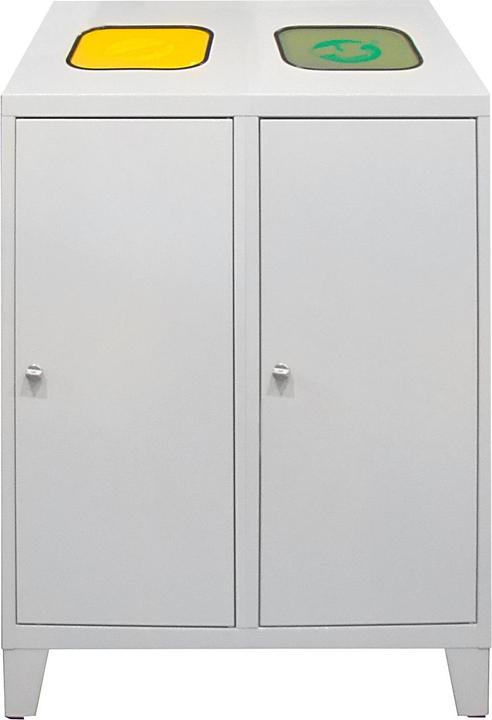 Immagine prodotto ADB Recycling-Abfallsammler mit 2 Beutelhalterungen 122x80x45cm (240 l)