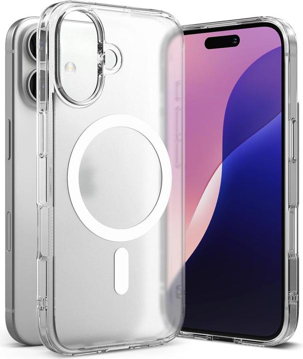 Produktbild Ringke Case for iPhone 16 FUSION MAGNETIC MATTE CLEAR (Apple iPhone 16)