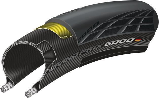 Image du produit Continental Grand Prix 5000 TL (28 x 1.00, 25-622)