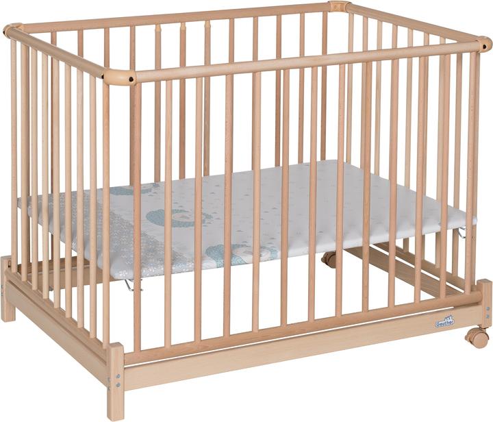 Image du produit Geuther Euro-parc Plus (76 cm, 97 cm, Hêtre)