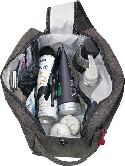 Produktbild Troika BUSINESS WASHBAG 2, Kulturbeutel, grau