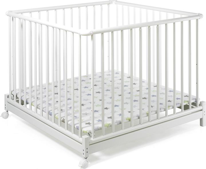 Geuther Euro-parc Plus, gross (97 cm, 97 cm, Buche)