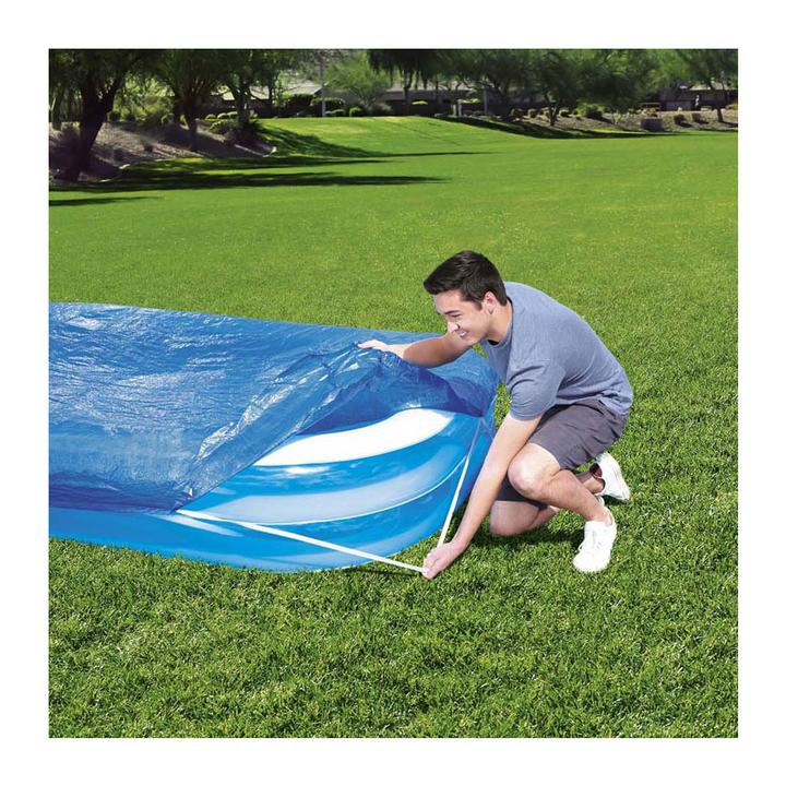 Actual product image Bestway Rectangle Pool Cover for 2.62 m x 1.75 m Inflatable Family Pools