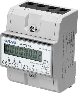 Immagine prodotto Orno Contatore elettrico trifase