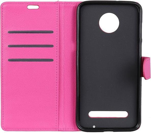 Produktbild MU Classic Litchi Leder Bookcover Series (Motorola Moto Z3 Play)