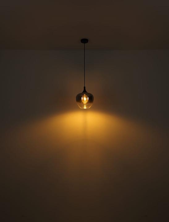 Actual product image Globo Pendant lamp Maxy black matt 3xE27 (E27)