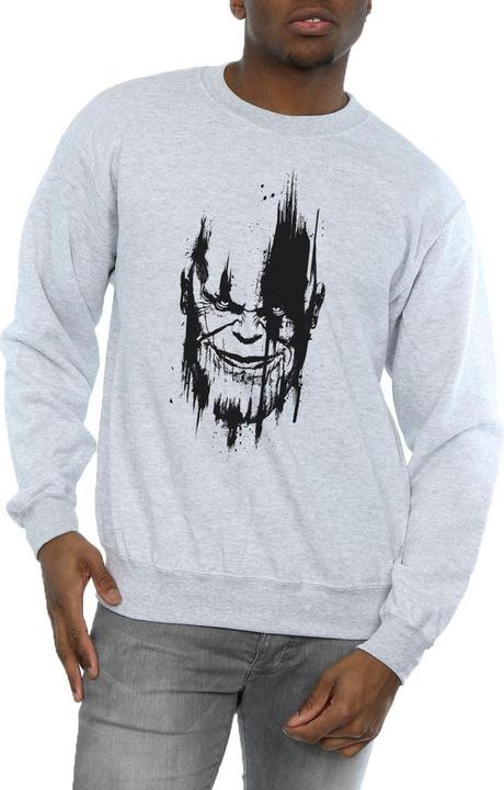 Produktbild Avengers Infinity War Thanos Face Sweatshirt (L)