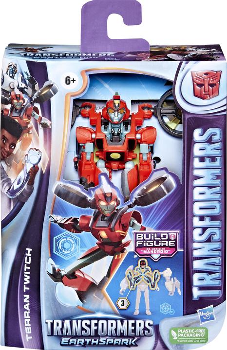 Actual product image Hasbro Transformers - Earthspark Deluxe Class - Terran Twitch