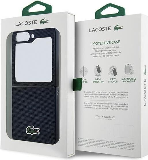 Produktbild Lacoste LCHCZF6PVCKK Z Flip6 F741 czarny/black TPU Casing (Samsung Galaxy Z Flip6)