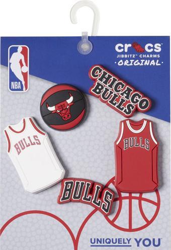 Actual product image Crocs NBA CHI Bulls/5 Pack (One size)