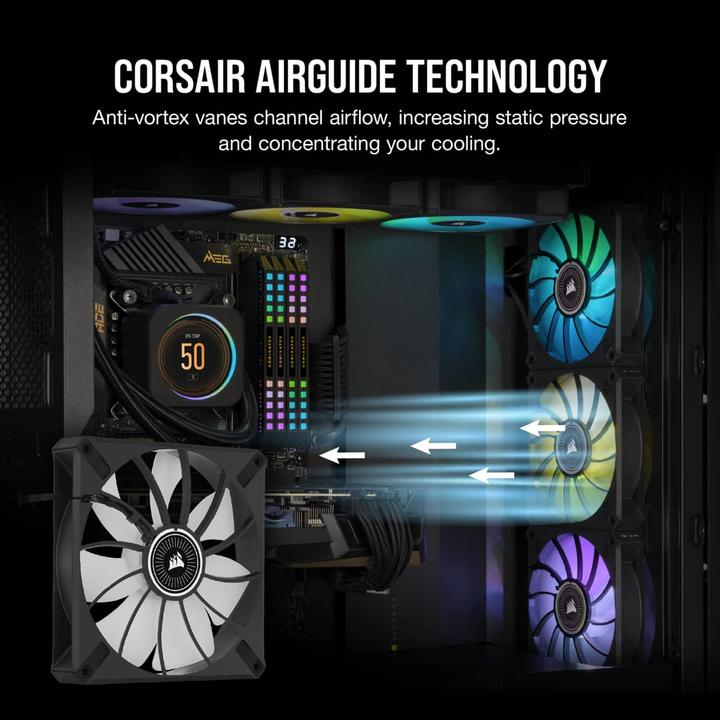 Produktbild Corsair ML140 RGB ELITE (140 mm, 2 x)