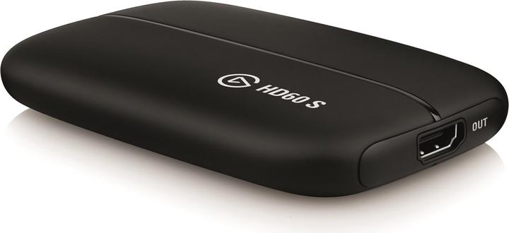 Actual product image Elgato Game Capture HD60S (PS4, Xbox One X, Wii U, Xbox 360, Mac, PC, Xbox Series X, Xbox One S, Xbox Series S)