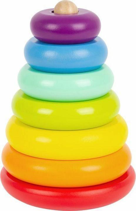 small foot Torre impilabile arcobaleno