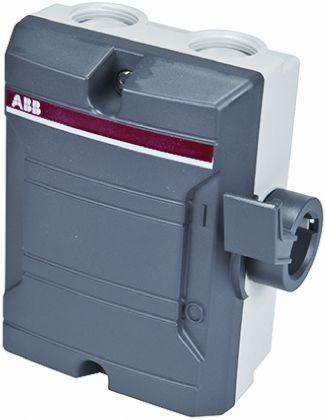 Actual product image ABB Enclosed Safety Switch, 3P, 16A, Grey