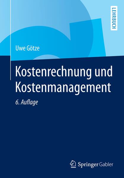 Comptabilité analytique et gestion des coûts (Allemand, Uwe Götze, 2024)