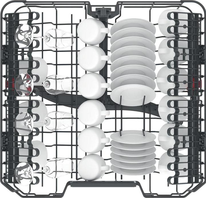 Actual product image Whirlpool WI 7020 PF, Semi built-in, Full size (60 cm), Silver, 1.3 m, 1.55 m, 1.5 m