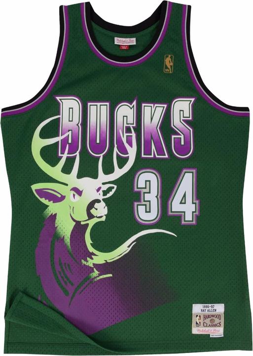 Mitchell & Ness Swingman Jersey Milwaukee Bucks 199697 Ray Allen (XL)