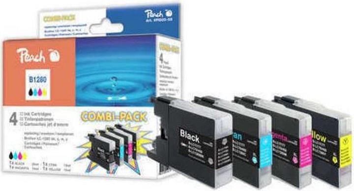 Produktbild Peach Tinte Brother LC-1280 Combi Pack + (M, C, Y)