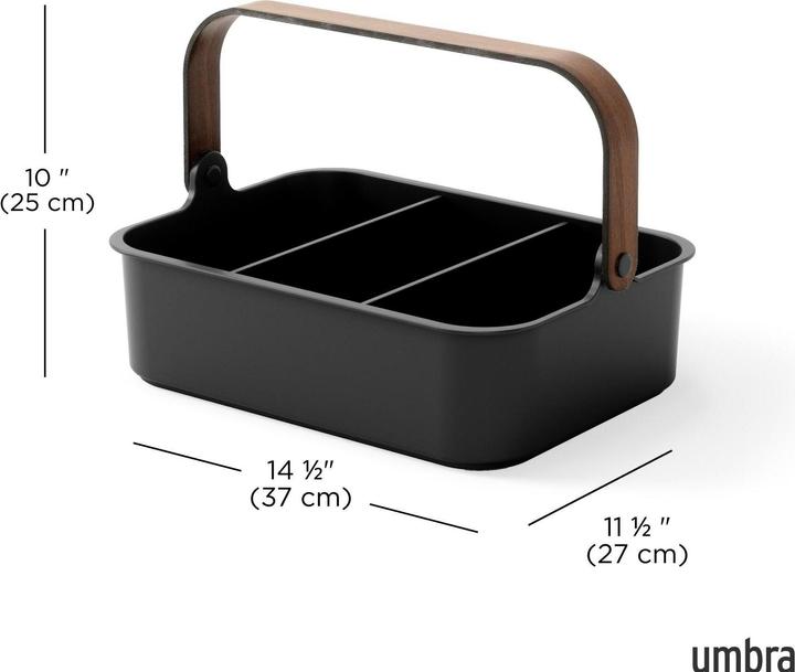 Produktbild Umbra Aufbewahrungsbox Bellwood 35 x 26 x 13 cm, Braun/