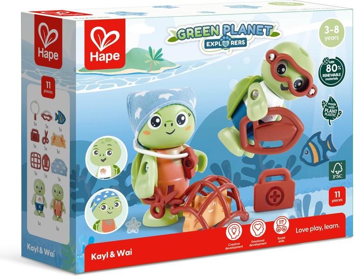 Actual product image Hape Kayl & Wai