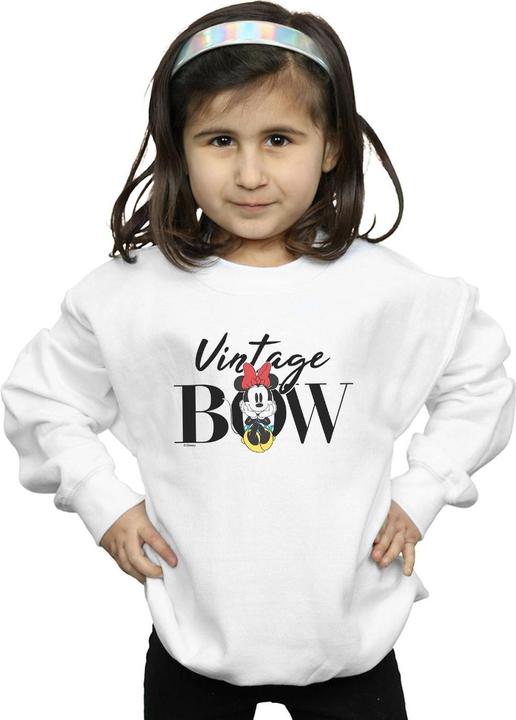 Immagine prodotto Disney Minnie Mouse Vintage Bow Felpa Ragazze (140, 146)