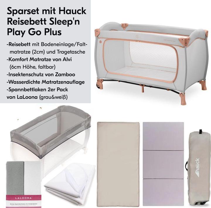 Immagine prodotto Hauck Reisebett XXL-Sparset - Sleep N Play Go Plus