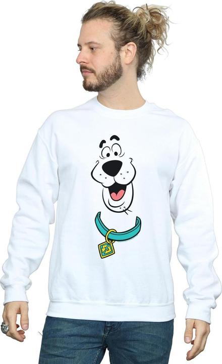 Actual product image Scooby Doo Mens Big Face Sweatshirt (S)