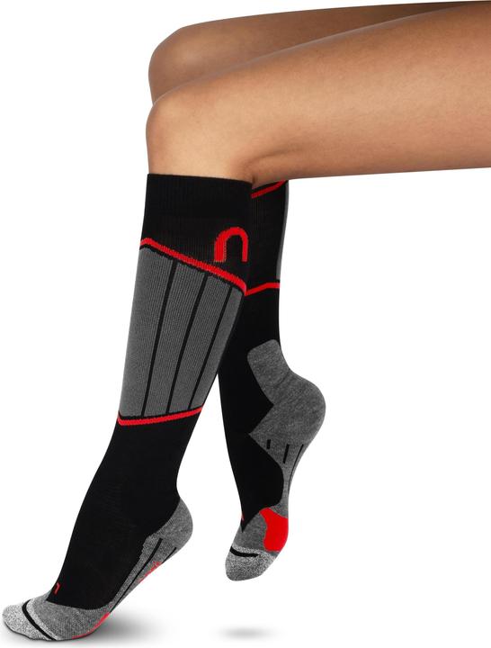 Produktbild Normani 2 Paar Merino Kompressionskniestrümpfe Darwin (2er Pack, 43 - 46)