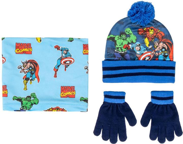 Disney 3 Satz Stücke Snood Avengers (One Size)