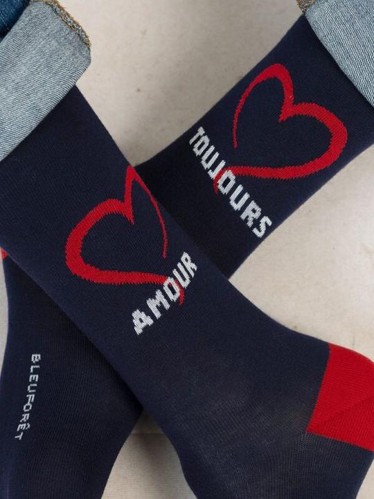 Immagine prodotto Bleuforêt Socken Herz Toujours (40 - 45)