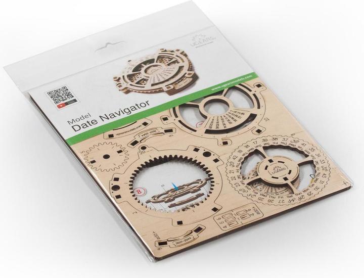 Actual product image Ugears Mechanical calendar