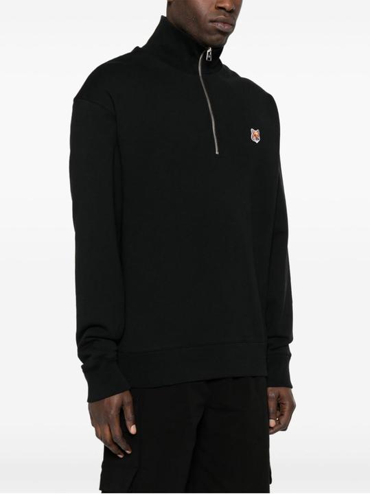 Produktbild Maison Kitsune Fox Head Patch Comfort Half Zip Sweatshirt (M)