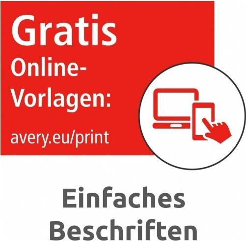 Actual product image Avery Universal labels 105 x 48 mm, 10 sheets