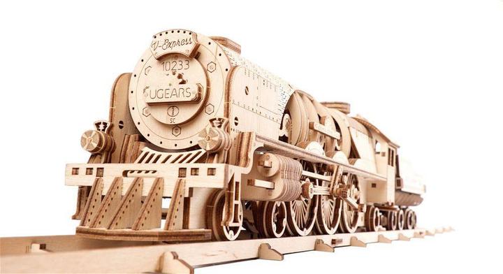 Immagine prodotto Ugears Locomotiva V-Express con carro