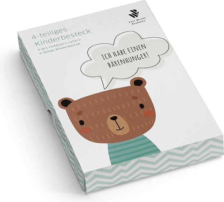 Image du produit Paul Wirths Bestecke Set de couverts pour enfants 4 pièces 9800 FILET D'AUGSBOURG