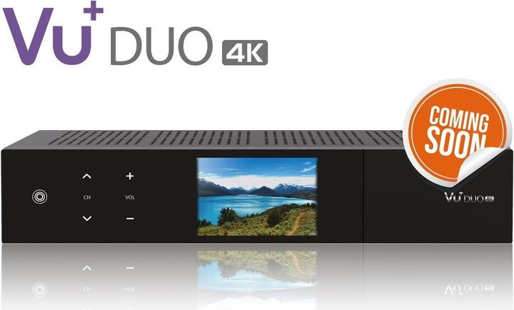 Produktbild Vu+ Duo 4K 1x DVB-S2X FBC Twin (4.10 GB, DVB-S2X, CI+-Schacht)