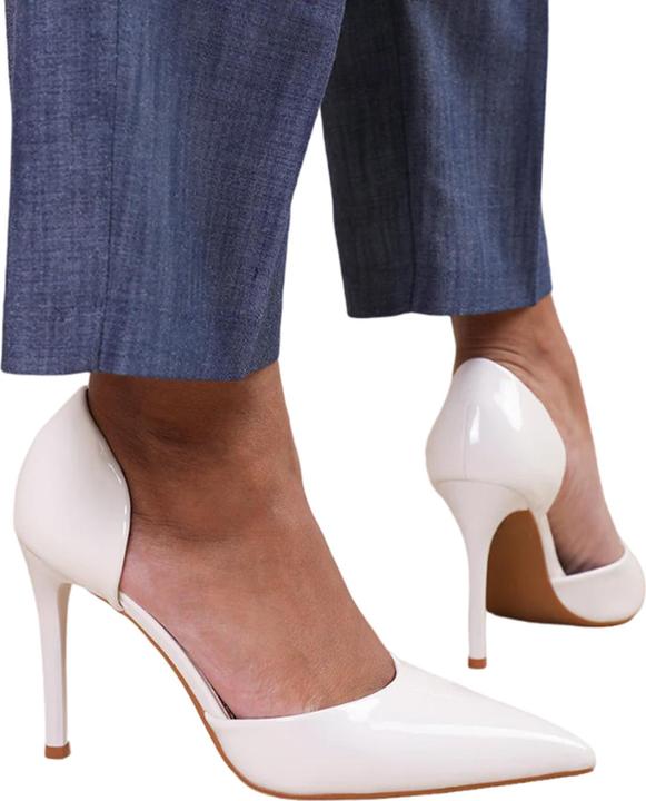 Immagine prodotto Where's That From Athens Tacchi Alti Finta Pelle Verniciata Tacco a Spillo Donna (39)