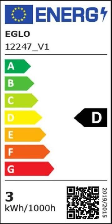 Energie-Label EGLO Leuchmittel LED GU5.3. (GU5.3, 3 W, 350 lm, 48 x, D)
