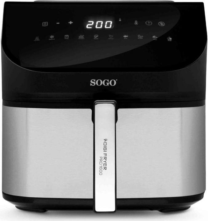 Produktbild Sogo AIR FRYER 8 LITRE S/S BODY, DIGITAL CONTROL-1700W