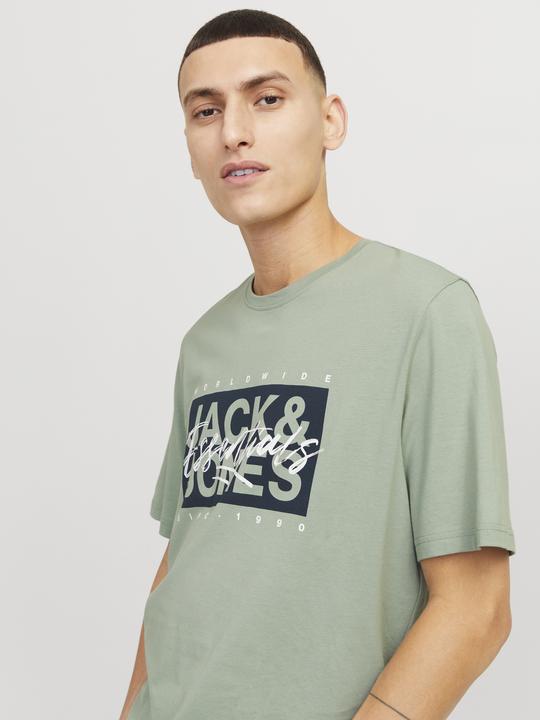 Immagine prodotto Jack & Jones Maglietta con logo a girocollo (L)