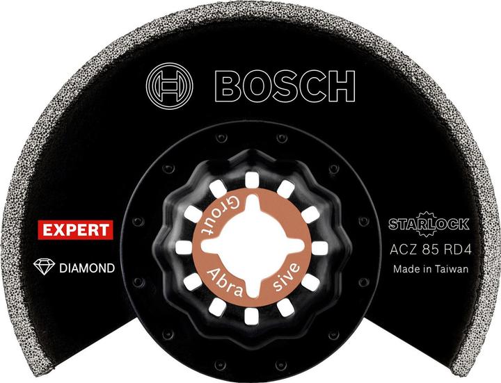 Productafbeelding Bosch Professional Zubehör Segmentzaagblad EXPERT Grout Segment ACZ 85 RD4 Diamant 1 stuk 2 mm St.
