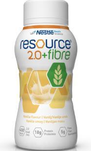 Image du produit Resource 2.0 Fibre Drink Vanille (Vanille, 4 pcs, 888 g)