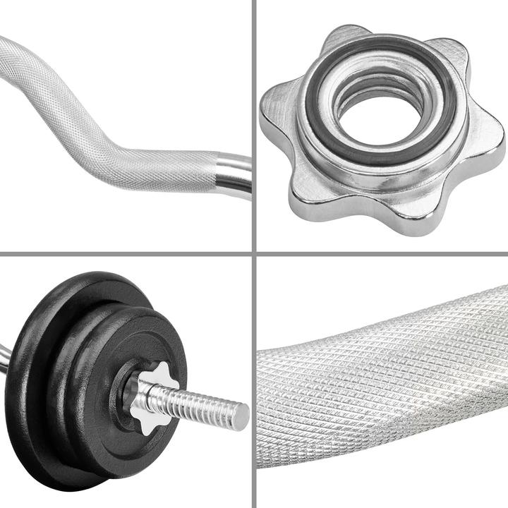 Produktbild tectake Hantelstange Set