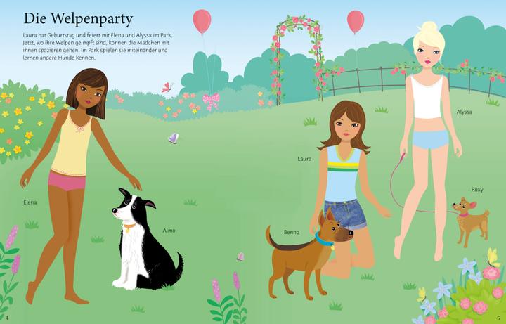 Immagine prodotto Il mio grande libro di adesivi della bambola vestita: I miei cani e i miei gatti