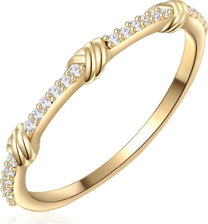Immagine prodotto Glanzstücke München Donna Argento Cubic Zirconia Oro Giallo - 24479 (56, 925 Argento)