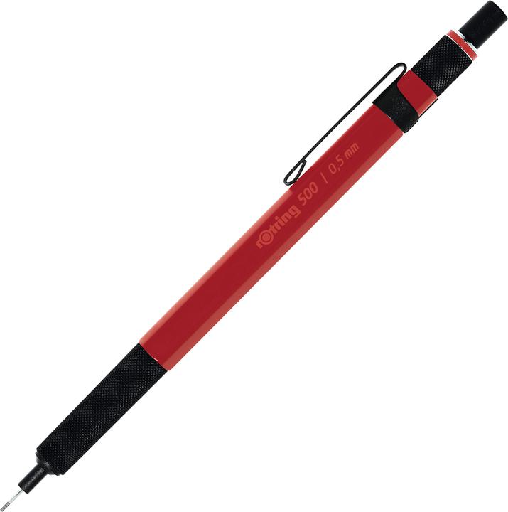 Rotring Crayon à mine fine 500 Metallic Boîte cadeau (0.50 mm, HB, 1 x)